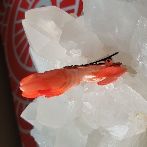 🦐 Large prawn hair clip - brand new! - Picture 6 of 6